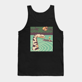 Yacumama watches person paddling boat Tank Top